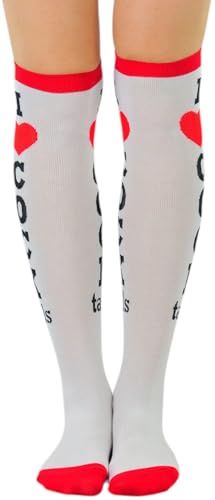 Image of ToBeInStyle Women's Acrylic Knee High Print Socks