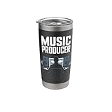 Music Producer Studio Setup DAW Waveform Monitor Stainless Steel Insulated Tumbler