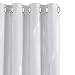Produktbild Deconovo Verdunklungsgardinen mit Ösen Dicke Thermovorhang Kälteschutz Thermogardine Hitzeschutz, Vorhänge Lichtschutz, Thermovorhang für Schlafzimmer, 240x140 cm(HöhexBreite), Silber Grau, 2er Set