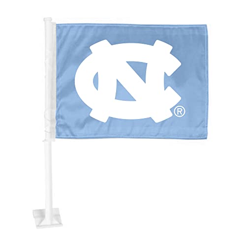 FANMATS 41695 North Carolina Tar Heels Car Flag 2-pk
