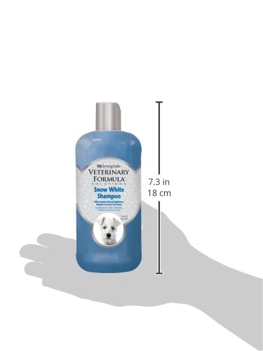 Veterinary Formula Solutions Snow White Shampoo For Dogs And Cats, 17 Oz – Safely Remove Stains Without Bleach Or Peroxide – Gently Cleanses, Deodorizes And Brightens White Coat – Fresh Scent #TOP7
