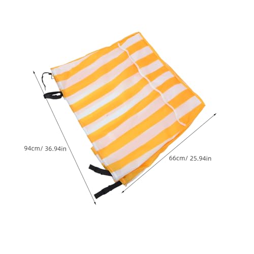 Housse imperméable table eau extérieure protection pique-nique jaune - 3