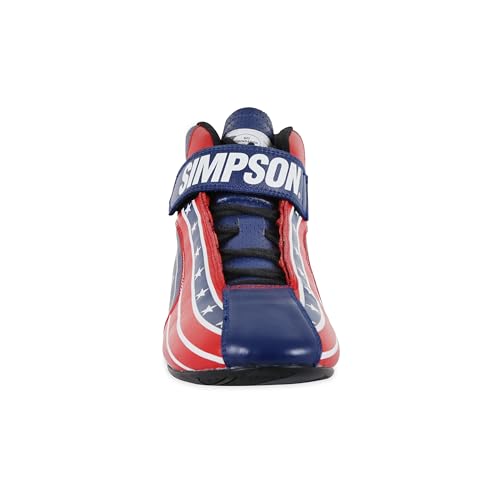Simpson Racing DX2115P DNA X2 Shoes Pair Adult Size 11.5 Patriot
