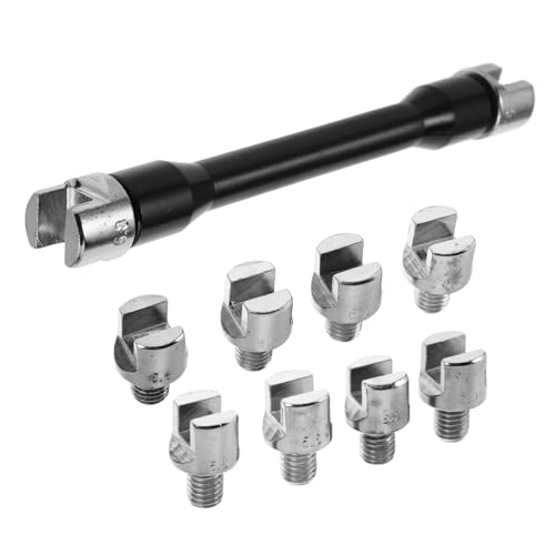 Clé à rayons pour moto pour supprimer le voile de jante kit outil réparation serrage Alipis