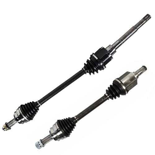 CAROCK 4WD Front CV Axle Shaft Assembly Compatible with Jeep Compass 2017-2007, 2.4L Automatic CVT Trans 4WD, Left and Right Front CV Joints, Base North Sport Latitude Sport Utility