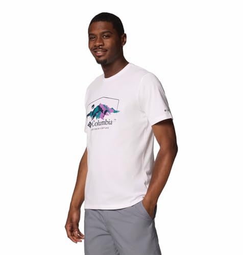 Image of Columbia Men White Path Lake Graphic II Tshirt, L