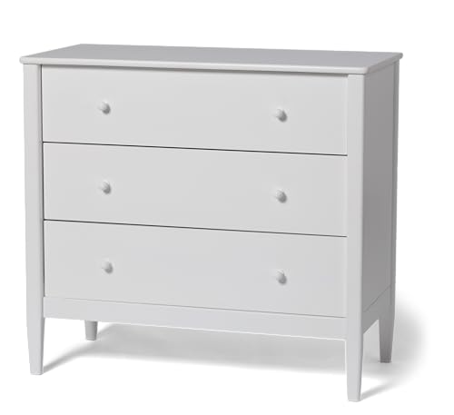Little Seeds Clover 3-Drawer Dresser, True White