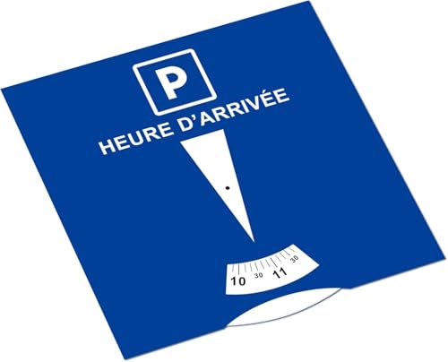 Caremore Lot de 1 disques de stationnement pour Zone Bleue