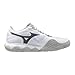 Mizuno Wave Enforce Tour 2 AC Women's Tennis Shoe, All Court Shoe, White-Silver, US Womens 6