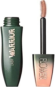 FLOWER BEAUTY Lash Warrior Mascara Volumizing Lashes Length Definition No Clumping, Fiercest Black, 0.35 Ounce