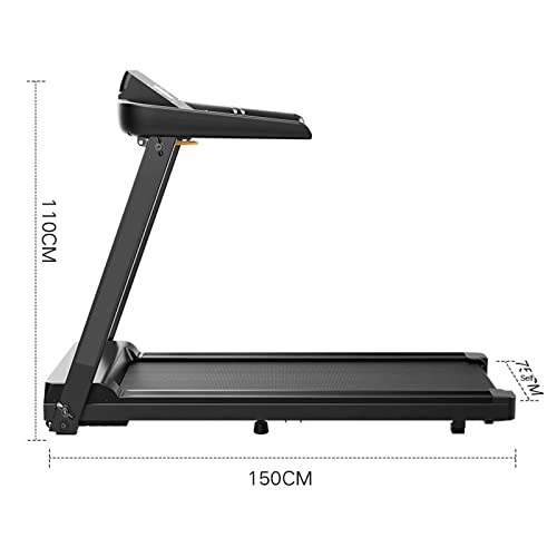 Image of Treadmill Walking Treadmill Home Silent Small Fitness Equipment Multifunctional Folding Aerobic Exercise Electric