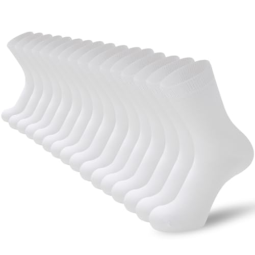 BAMBOO COOL Women's Dress Socks Bamboo Viscose Thin Breathable Crew Socks for Women, Casual Lightweight Comfort 8 Pack