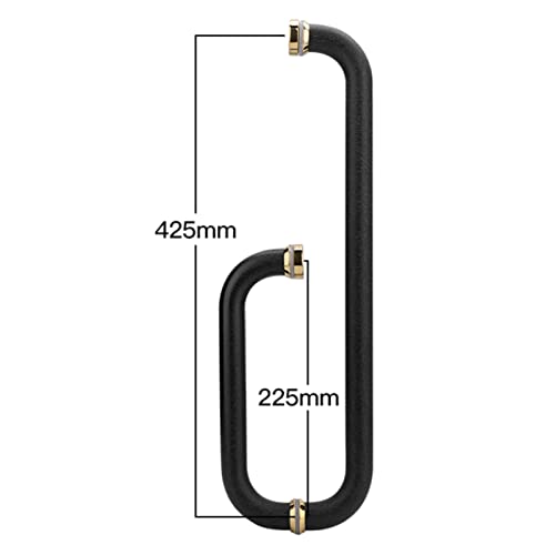 Remplacement de bouton de porte en verre et poignée de douche inox