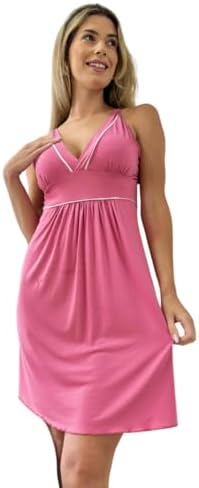 Camisola Feminina Viscose, Decote V, Sem Mangas, Detalhe em Vivo