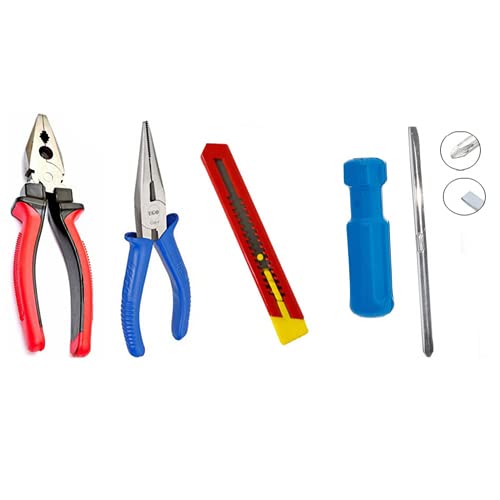 Red Champion Premium Combination & Plier Combo Cutting player Cutting plier for home, Player tools, Combination plier, Pliers for electrical work, With Nose Plier & Polo Cutter & 2in1 Screwdriver (B0BM69C5P2) Amazon Price History, Amazon Price Tracker