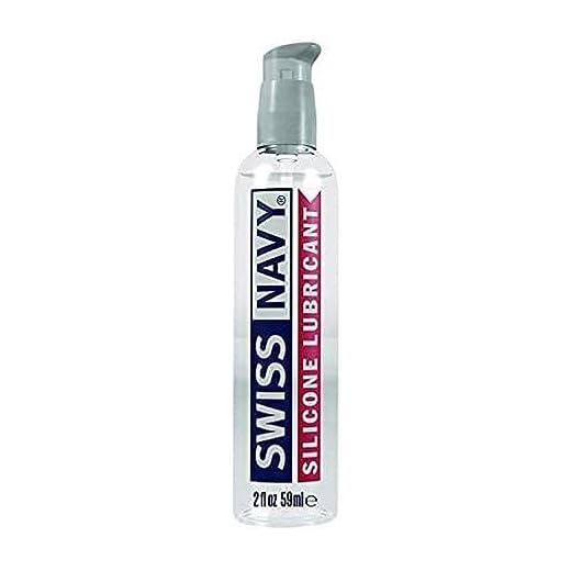 SWISS NAVY Lubricante sexual de silicona premium, 2 onzas, lubricante para hombres, mujeres y parejas. MD Science Lab
