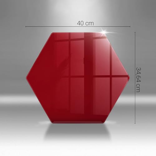 Planche induction 40cm rouge pour protéger vos plaques de cuisine - 6