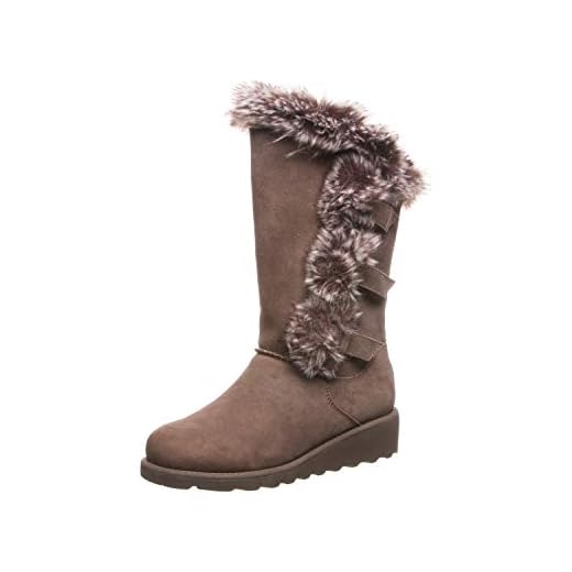 Bearpaw Genevieve Women's 12 Inch Winter Boots - 2305w Seal Brown - 8 Medium