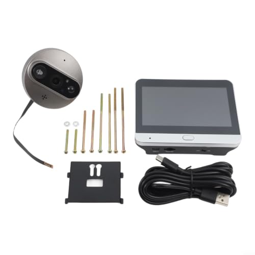 Mirilla digital 1080P para proteger su hogar con audio bidireccional 6