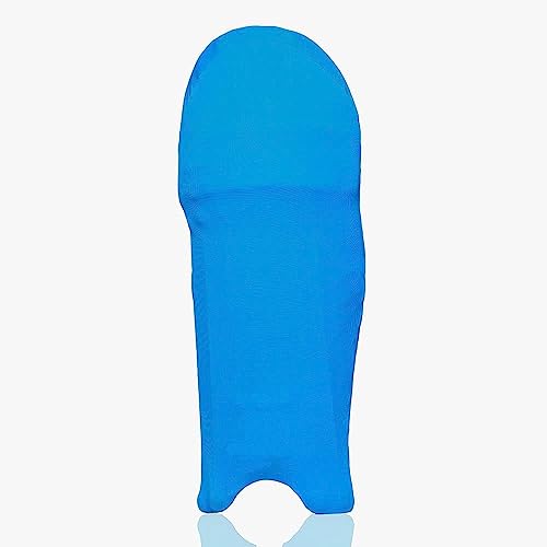 Image of Cricket Leg Guard Pad Skin - Cover /Outer Skin (1 Pair Sky Blue)