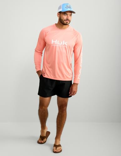 Image of HUK Men's Pursuit Vented Long Sleeve Fishing Shirt (+30 UPF)