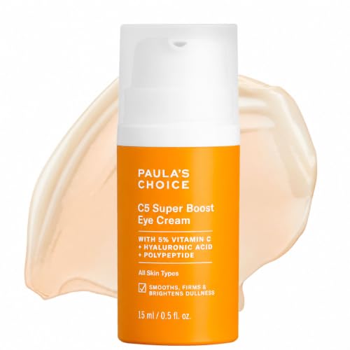 Paula's Choice C5 Super Boost Eye Cream with 5% Vitamin C, 0.5 Fl Oz