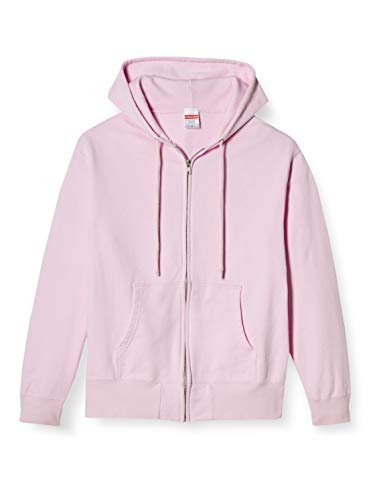 [ユナイテッドアスレ] 10.0オンス スウェット フルジップ パーカ(裏パイル) 521301 メンズ Lピンク M