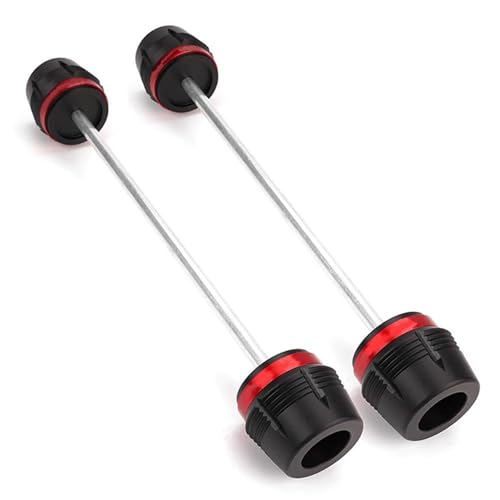 Slider essieu moto avant arrière tampon protection rouge Hornet