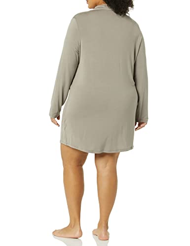 Image of Amazon Essentials Women's Piped Nightshirt (Available in Plus Size)
