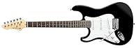 Solid basswood body: light and resonant, ensures balanced sound and comfort. Maple neck (matte lacquered) & Pau Ferro fingerboard: Smooth playability with sturdy nickel-silver frets and comfortable neck profile. Chrome hardware & standard vibrato: Hi...