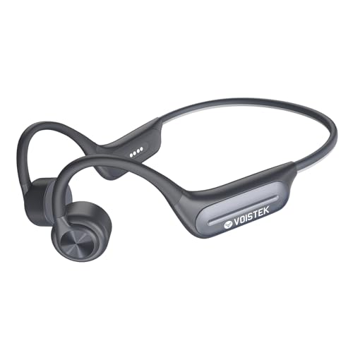 Casque Bluetooth 6.0 étanche IP68 Voistek Os avec MP3 32 Go gris pour natation