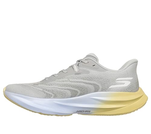Skechers Skx Aero Spark Chaussures de Running Chaussure de Running sans stabilisateurs Femmes Gris Clair - Gray Textile/Multi Trim 38
