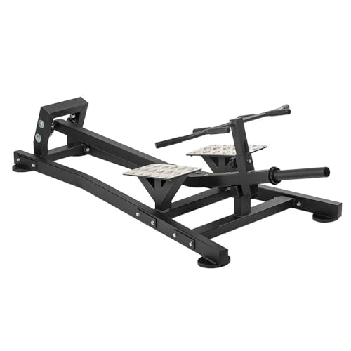Image of Titan Fitness Plate-Loaded Standing T-Bar Row Machine, Adjustable Multi-Grip Handles, Fits Olympic Weight Plates, Multi-Joint Back Row Exercise Machine for Upper Body Strength