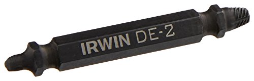 Irwin 1876222 Impact Performance Series Grip Double-Ended Screw Extractor Insert Bit, De-2 #TOP27