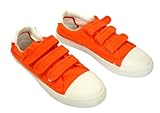 Orange Sneakers Size 11 Men Prison Inmate Shoes Canvas Gripper Bob