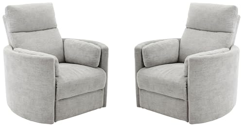 Sillón Plegable Chenille Mineral miniatura 1