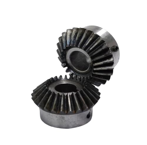 Bevel Gear Pinion Hardware Mechanical 1pcs Bevel Gear 2M 20Teeth Inner Hole 8/10/12/14/15/16/17/18/19/20mm Gear 90 Degrees Steel Gears Screw Hole M5(8mm)