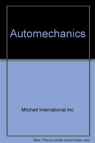 Mitchell Automechanics 0135837820 Book Cover
