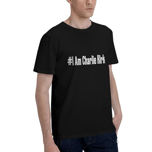 I Am Charlie Kirk Shirt Rest in Peace T-Shirt Black4