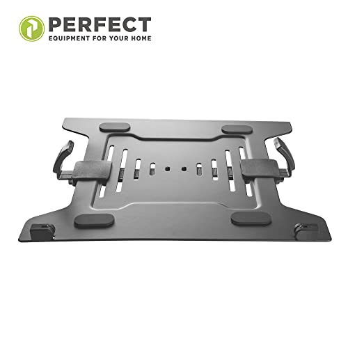 Perfect Notebook Mount for VESA Table Mounts Surface 30 cm x 22.5 cm Maximum Load 9 kg Black, Notebookhalterung - Image 3