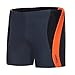 Produktbild Zagano Adam Lipski Herren Badehose bape Schwimmhose Badehose Herren 2376 08 anthrazit orange Gr. 3XL