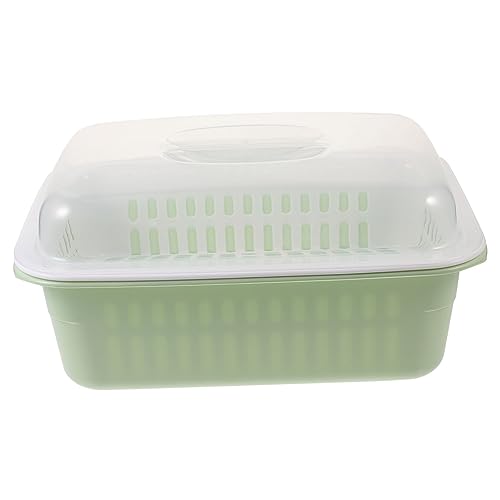 TOPPERFUN Escurridor de Cubiertos Ecológico Estante de Platos con Ventilado Organizador Compacto Cocina y Restaurantes