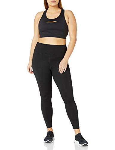 Amazon Brand - Core 10 Women's Icon Series - The Rebel Sports Bra, Black, Xs (0-2) #TOP4