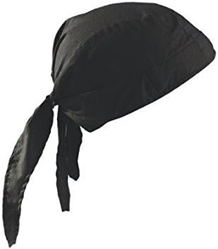 Occunomix TN6-CRD Deluxe Protective Tie Hat with Elastic, Cowboy Red