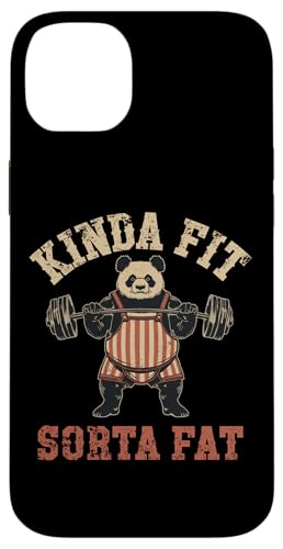 Kinda Fit Sorta Fat Funny Panda W tBbglX EGCgteBO X}zP[X iPhone 14 Plus p