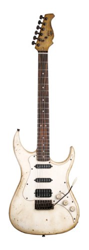 AXL Badwater SRO Electric Guitar, Crackle Blue : Amazon.com.au