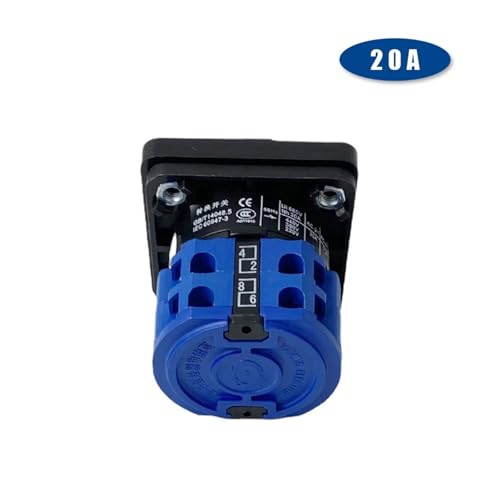 Interrupteur à came rotatif bipolaire YMW26-20A circuit commande combiné