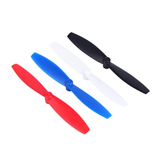 TIKATARER Hélices para Drones, 4 Piezas de Hélices, Piezas de Repuesto, Cuchillas de Repuesto para Hélices Parrot Minidrones Rolling Spider
