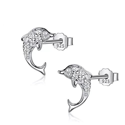 Boucles d'oreilles dauphins en argent, le cadeau de mariage idéal