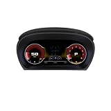 Tablero Lcd de 12.3 'Compatible con BMW Serie 3 E90 E91 E92 2005-2012 Años Soporte Carplay Panel de instrumentos Cabina virtual